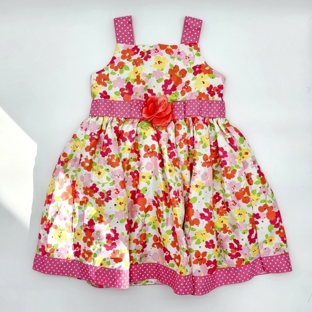 Newberry Little Girls Floral Dress, Size 4